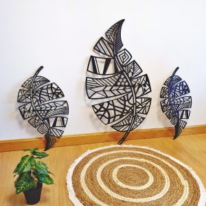 Hoja decorativa pared 🍁