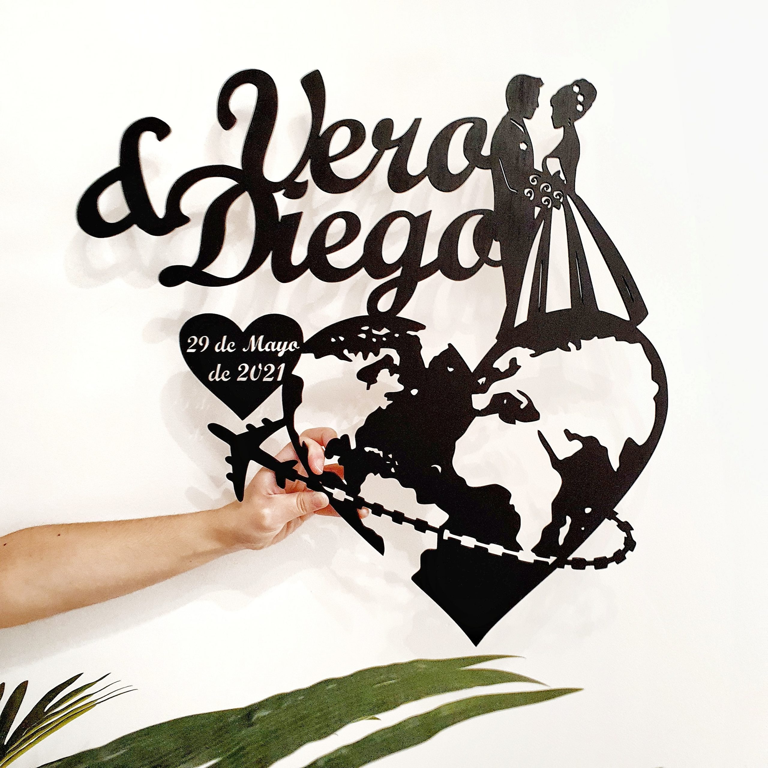 Corazón aniversario de boda - Imagen 2