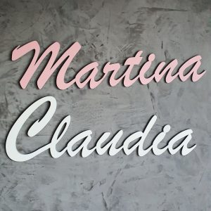 Nombre lettering