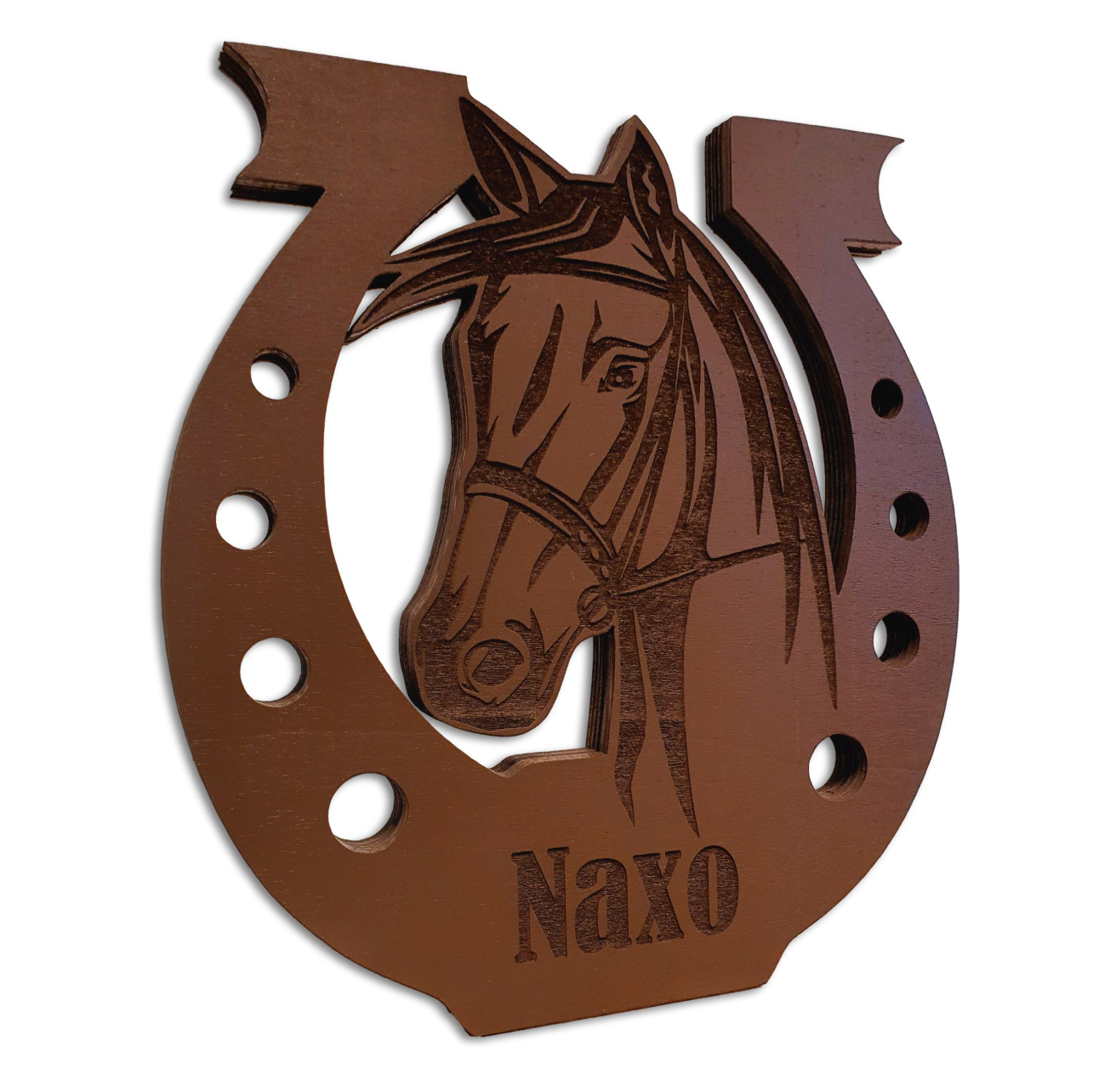 Caballo de madera 3D