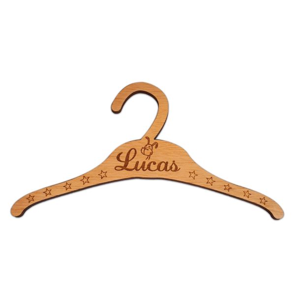 Percha infantil madera