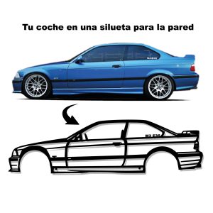 Silueta personalizada coche